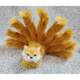 Simulated Fire Red Fox Nine-Tailed Fox Model Simulated White Fox Plush Toy Doll Fairy Decoration Small Car Ornaments