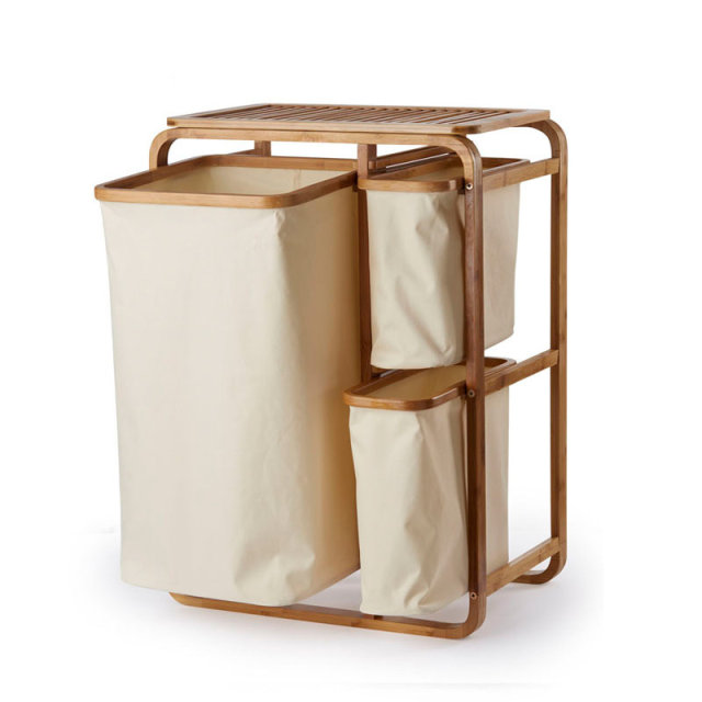 Japanese fabric laundry basket bathroom multifunctional dirty clothes storage basket large size clothing storage basket dirty clothes storage basket home