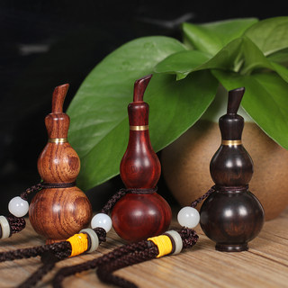 Ketan imitation bronze mouth snuff bottle, wooden gourd snuff powder snuff bottle, gift for dad, free experience funnel