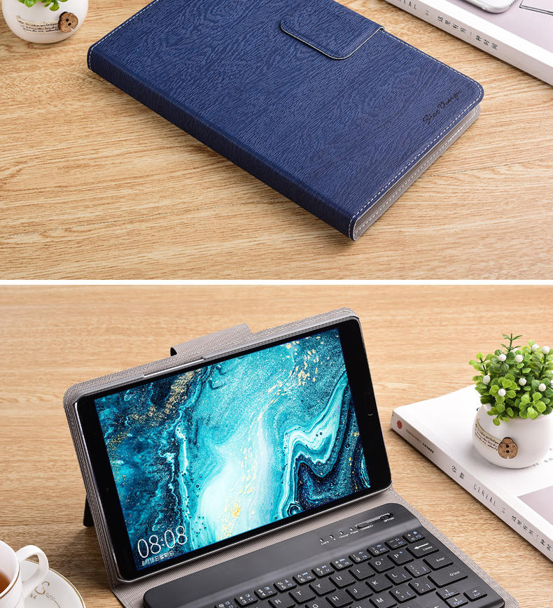 Ốp lưng bảo vệ phẳng Huawei vinh quang 5 với bàn phím chống rơi 8 inch vinh quang 5 viên bảo vệ bao da - Phụ kiện máy tính bảng ốp lưng ipad pro 10.5