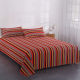 Thickened old coarse cloth bed sheet double coarse cloth kang single quilt cover single student dormitory bed sheet two-piece three-piece set