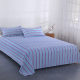 Thickened old coarse cloth bed sheet double coarse cloth kang single quilt cover single student dormitory bed sheet two-piece three-piece set