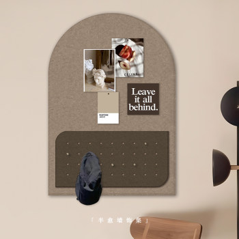 Hole felt wall cork wall board message board accessories photo wall background board wall wool sticky dormitory