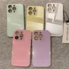 ins Summer Dopamine Original Glass Case Suitable for iPhone 15 Pro Apple 14 Phone Case 16Promax Premium 13 Unisex 12 Couple 11 New Model 17Pm Internet Celebrity Hot Item Promax Shockproof