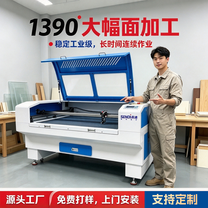 Non-Metal Laser Engraving and Cutting Machine, Acrylic, Wood, Leather, Fabric, Non-Woven Fabric, Fully Automatic Laser Cutting Machine Non-Metal Laser Engraving and Cutting Machine, Acrylic, Wood, Leather, Fabric, Non-Woven Fabric, Fully Automatic Laser Cutting Machine