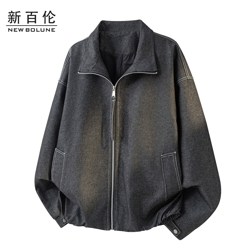 New Balance American Retro Jacket Men's Autumn 2026 New Trendy Brand Loose Fit Lapel Wear-Resistant Casual Top