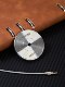 Eeap Viper Mini Fitness Dumbbell Pendant Backpack Barbell Plate Stainless Steel Sports Keychain Decoration