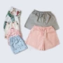 Đồ ngủ Nhật Bản phụ nữ mùa xuân và mùa hè quần short cotton gạc cotton mỏng phần rộng kích thước lớn nhà quần nhà có thể được mặc - Quần tây quần ống rộng nam