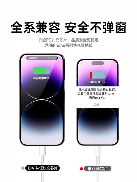 Officially Compatible Apple 17 Charging Cable 14 Fast Charging Data Cable iPhone 16 Pro Max Charger 15 Mobile Phone 30W Pd Certified 13 Car Charger 12 USB Port Original 11 Genuine iPad Set