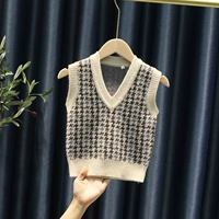 Классический свитер подходит для мужчин и женщин, детский трендовый осенний жилет, детская одежда, коллекция 2021