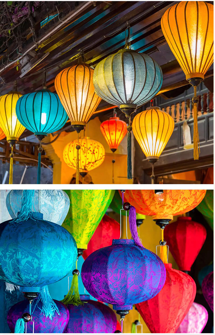 Фонарь 户外仿古古风灯笼古镇街道网红通道夜景装饰布置花灯异型越南灯笼