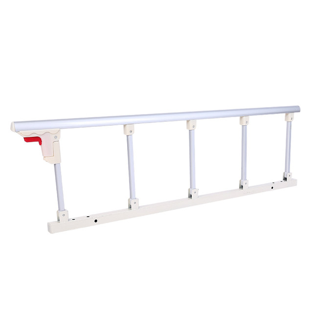 Anti-Fall Bed Protection Rail for Elderly and Children, Dormitory Bedside Barrier, Get-Up Assist Handle, No-Drill, Easy to Stack
