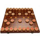 Chinese Chess Set for Children with Wooden Board, Large Size for Students and Adults, Beech Wood Chess Pieces