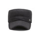 Middle-aged and elderly men's autumn and winter thickened warm woolen ear-protecting duck caps outdoor leisure flat-top hats