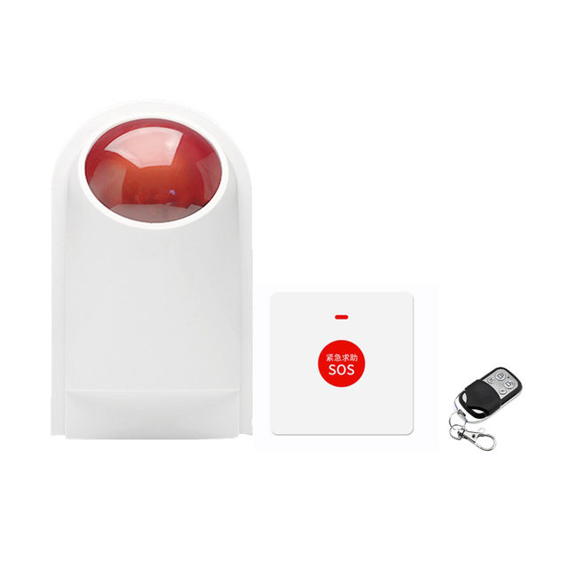 Disabled Toilet Help Alarm Wireless Public Toilet Emergency Barrier-Free Sound and Light Alarm for the Elderly