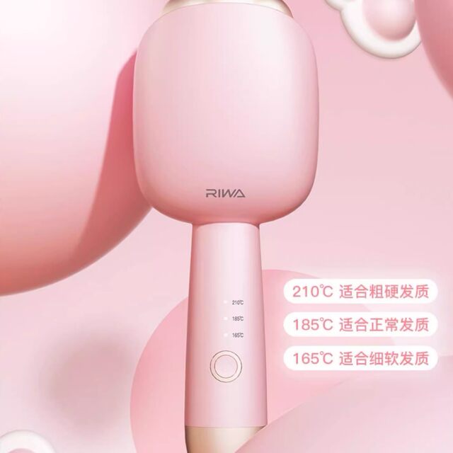 Rewa Curling Iron Egg Roll Negative Ion Water Wave Curler 32mm Large Curling Iron 8120