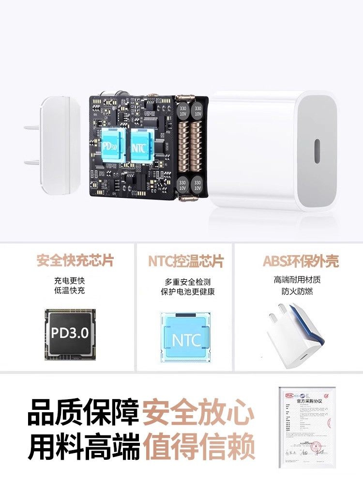 [17 New Model Exclusive][45W Fast Charging]Officially Compatible Apple 17 Pro Charger Head Original 15 Genuine Mobile Phone iPhone 16 Pro Max Data Cable 14 Plus Braided 13 Tablet