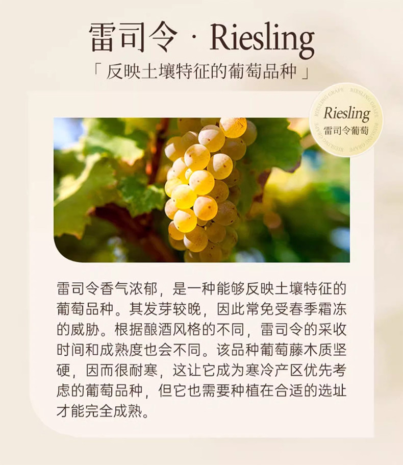 安享好物 安享A级葡萄酒-伊贡穆勒晚收甜白葡萄酒  
