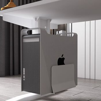 Computer host bracket metal chassis hanging rack hanging computer base bracket heat dissipation storage tray storage rack