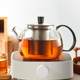 Glass Teapot, High Temperature Resistant, Large Capacity, Heat-Resistant Tea Kettle, Household Kettle, Tea Set, Single Pot
