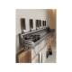 Seasoning rack, hook rack, hole-free wall hanging rack, multi-functional chopstick storage integrated