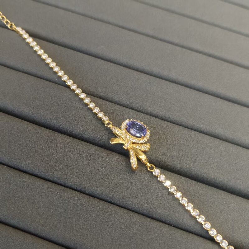 【Jiaojiao Selection】155 Tanzanite Bracelet 2.8 Carats 【Jiaojiao Selection】155 Tanzanite Bracelet 2.8 Carats