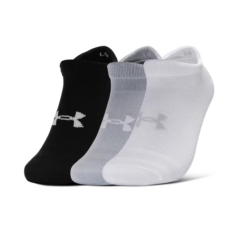 [Six Pairs Pack] under Armour Ua Spring/Summer Essential Men's and Women's Couple Training Sports Low-Cut Socks 1382611