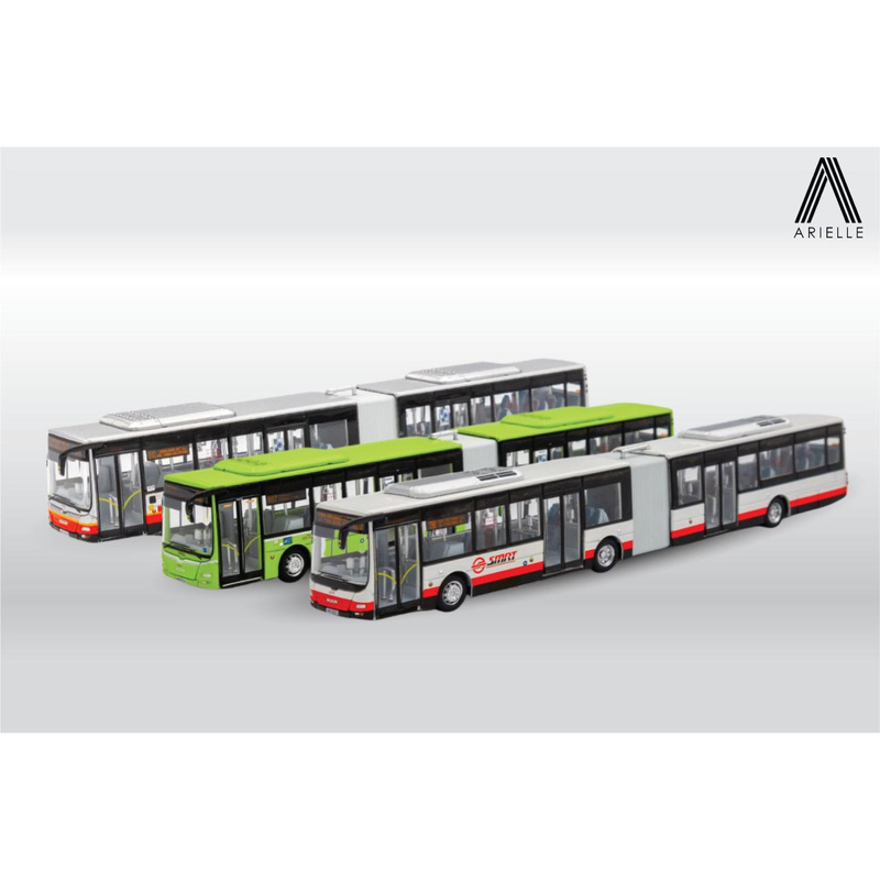 Singapore Articulated Bus - Man A24