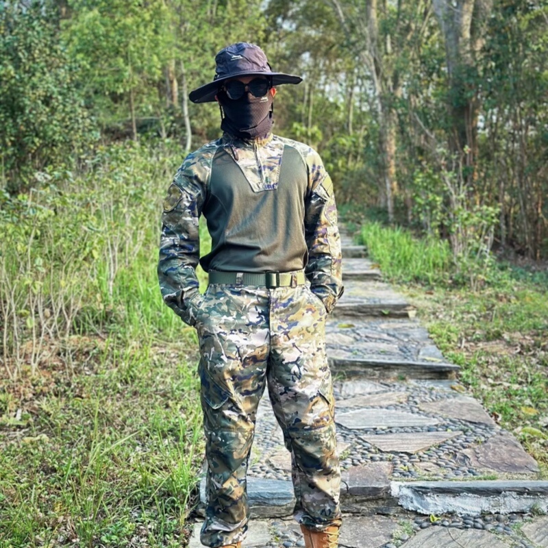 Jihua Exp21Z-S New Genuine Summer Frog-Style Camouflage Training Uniform Outdoor Breathable Camouflage Training Suit Set Jihua Exp21Z-S New Genuine Summer Frog-Style Camouflage Training Uniform Outdoor Breathable Camouflage Training Suit Set