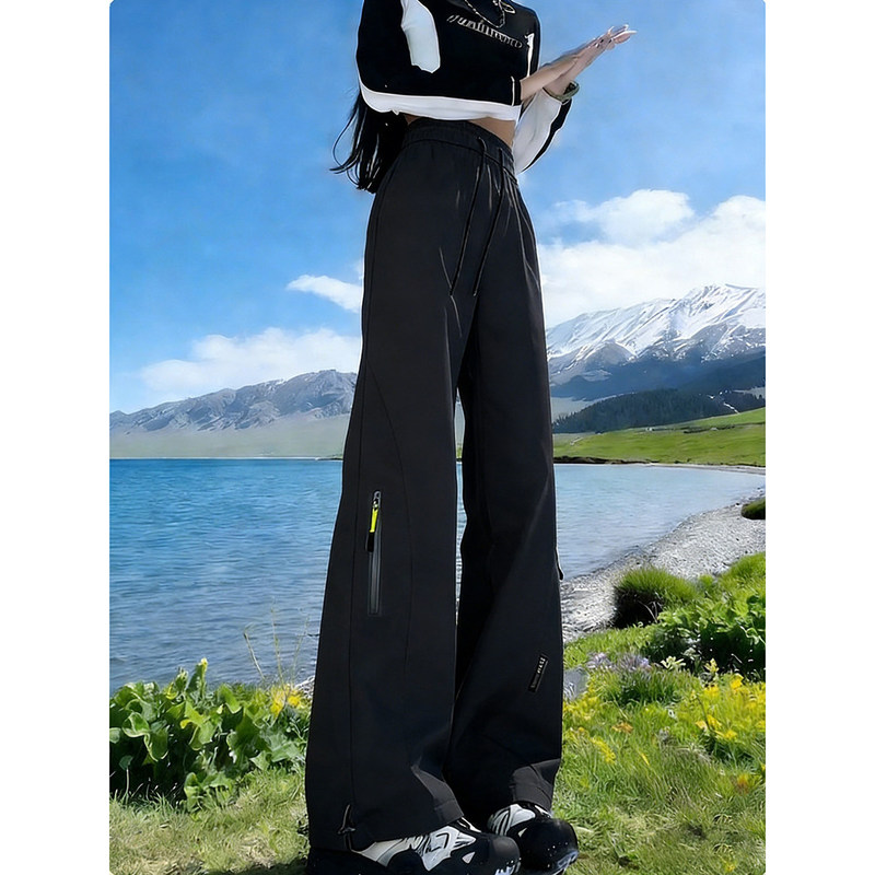 German Softshell Hiking Pants for Men and Women, Autumn and Winter Windproof and Waterproof Mountaineering Pants, Outdoor Sports Fleece-Lined Pants German Softshell Hiking Pants for Men and Women, Autumn and Winter Windproof and Waterproof Mountaineering Pants, Outdoor Sports Fleece-Lined Pants