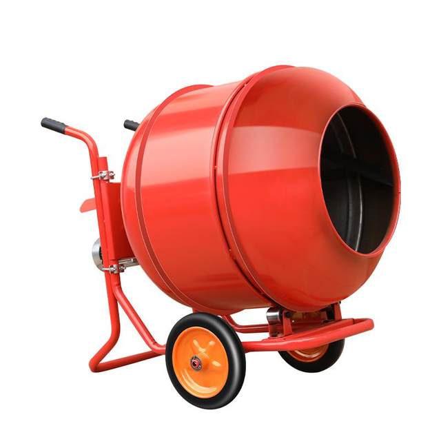 Concrete electric small household decoration 220V cement mortar mixing ash feed mixer at construction site
