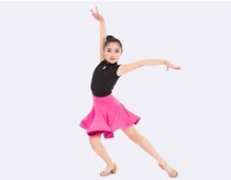 Girls Latin Dance Skirt Skirt Fish Bone Skirt Dancing Dance Practice Skirt Body Clothing Childrens Performance Costume