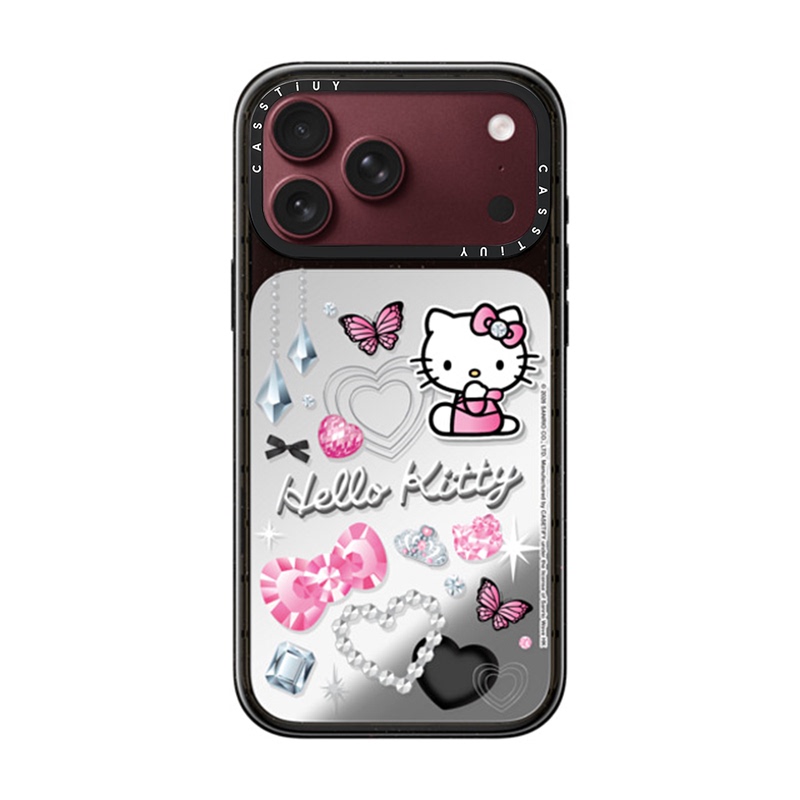 Hellokitty Flashing Sweetheart 18Pro Suitable for Iphone17Promax Apple Anti-Fall Protective Case Magsafe Magnetic Hello Kitty Burgundy Wine Red Casstiuy Mobile Phone Case Hellokitty Flashing Sweetheart 18Pro Suitable for Iphone17Promax Apple Anti-Fall Protective Case Magsafe Magnetic Hello Kitty Burgundy Wine Red Casstiuy Mobile Phone Case