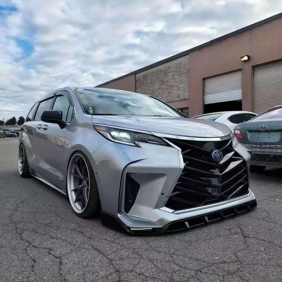 Подходит для Toyota Seina Grevia Thunder №1 комплект окружения передний бампер передняя губа задняя губа середина сетки крышка противотуманной фары