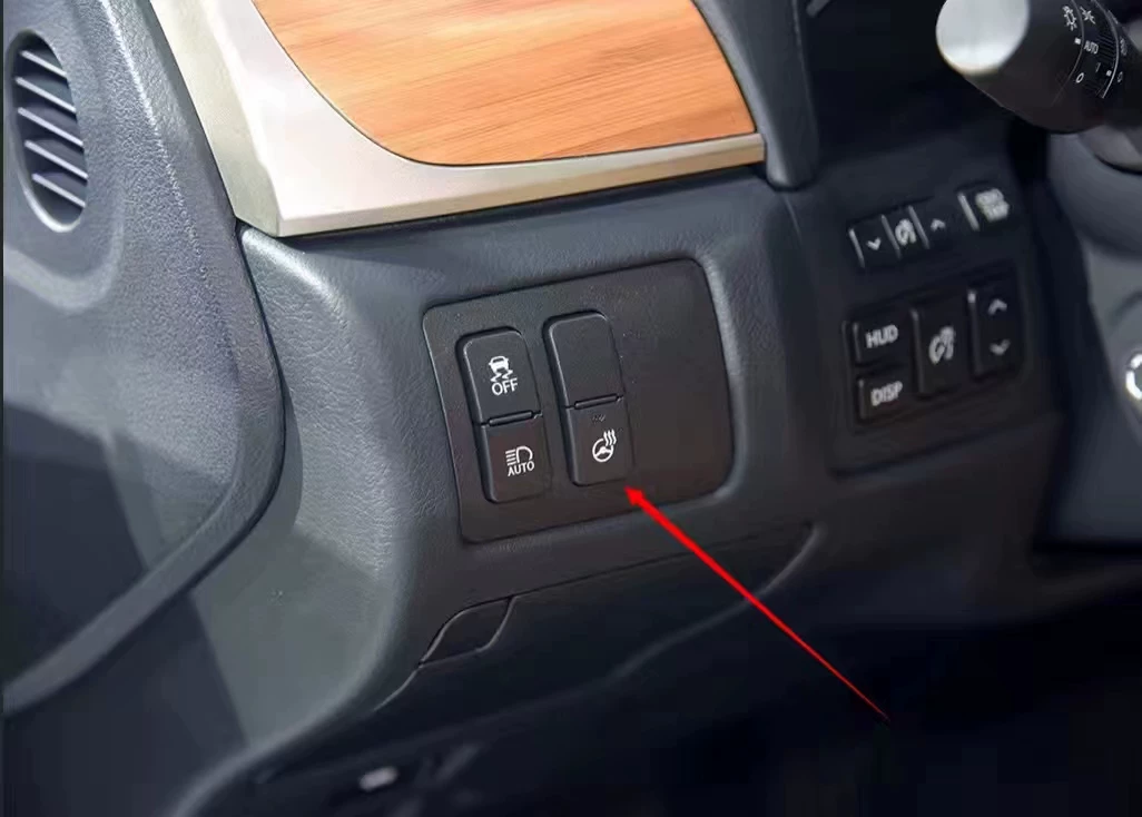 Переключатель подогрева руля Lexus GS200T автоматический, кнопка для высокого ближнего света, противоскользящая часть