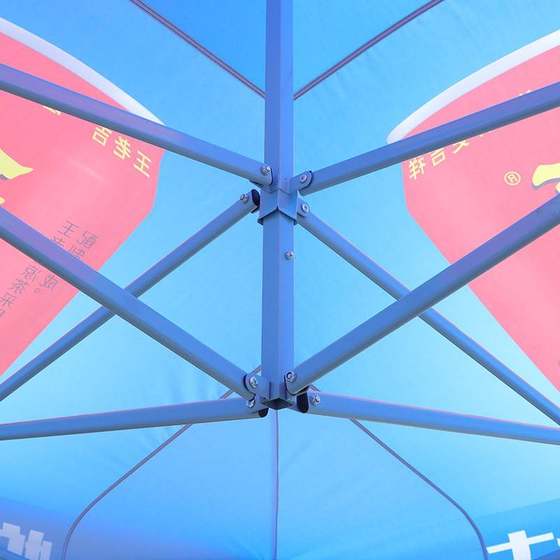 3*3 망원경 차량 광고 텐트 야외 태양 보호 4 코너 텐트 스톨 활동 접이식 텐트 제조업체