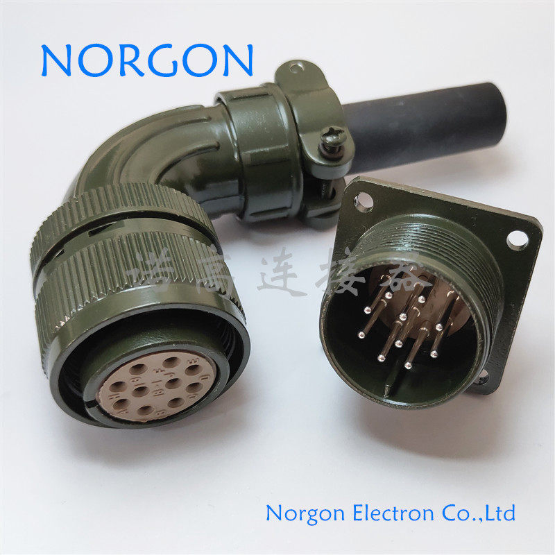 Mitsubishi Delta Yaskawa servo motor aviation plug imitation DDK Amphenol MS3108 18-1S 10 cores