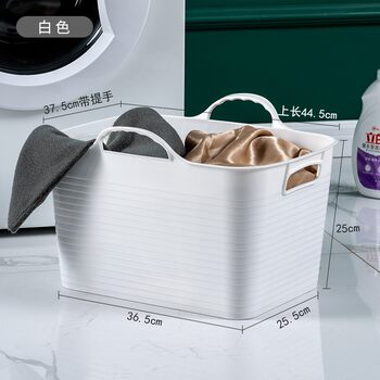 Japanese-style dirty clothes basket dirty clothes storage basket filled with dirty clothes basket lou household laundry bathroom
