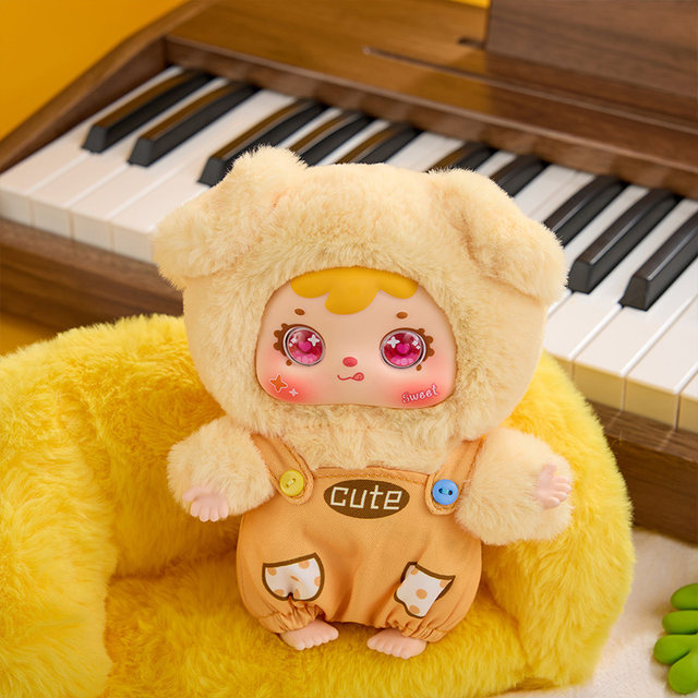 Samuel Three Little Furry Animal Friends Series Plush Pendant Blind Box Rabbit Doll Girl's Gift