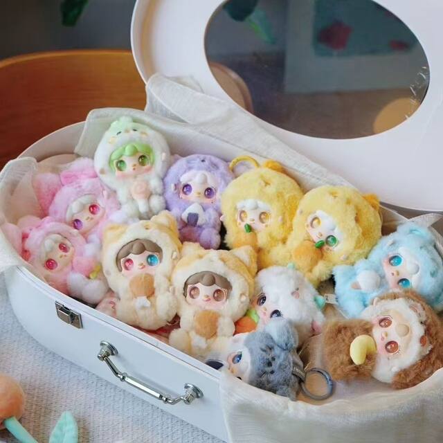 Yooki Oxygen 10Th Generation Hug Food Shop Vinyl Plush Pendant Blind Box Doll Toy Girl's Gift