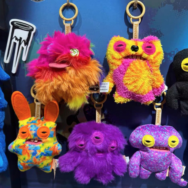 Fuggler Cute Monster 6Th Generation Keychain Series Plush Pendant Blind Box Trendy Toy Figure Birthday Gift