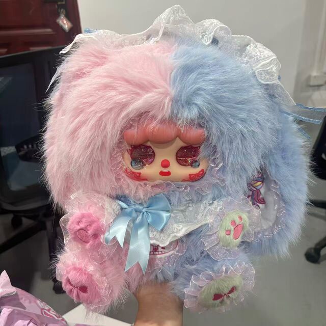 Migo Rose Tea Party 600% Plush Doll Blind Box Baby Three Birthday Gift for Three-Year-Old Girls