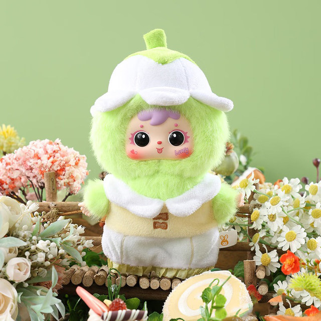 Samuel Three Little Flowers Shadow Flow Series Plush Pendant Blind Box Flower Doll Girl Gift Keychain