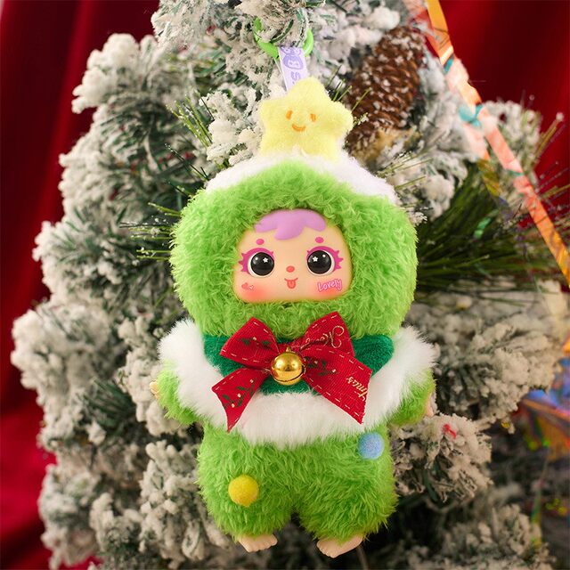 Samuel Three Little Sheep Christmas Lullaby Series Plush Pendant Blind Box Doll Girl Gift Keychain