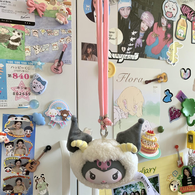 Kuromi Twelve Constellations Plush Pendant Blind Box Sanrio Doll Birthday Gift for Girls