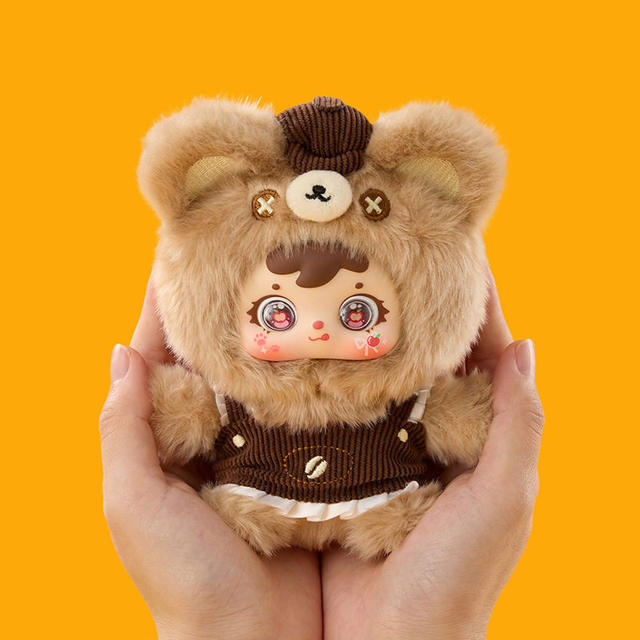 Samuel Three Little Cute Pets Plush Pendant Blind Box Lucky Cat Doll New Year Gift for Girls