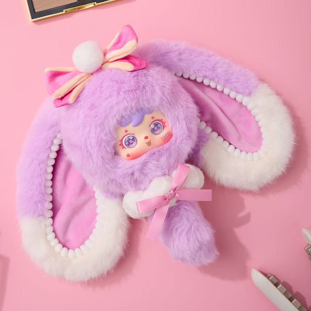 Samuel Three Little Furballs Colorful Dessert Dress-Up Party Plush Pendant Blind Box Doll Toy Girl's Gift