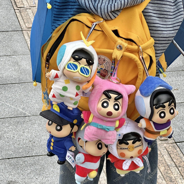 Shin Chan Crayon Shin-Chan Classic Memories Series Plush Pendant Blind Box Trendy Toy Figure Boys' Gift