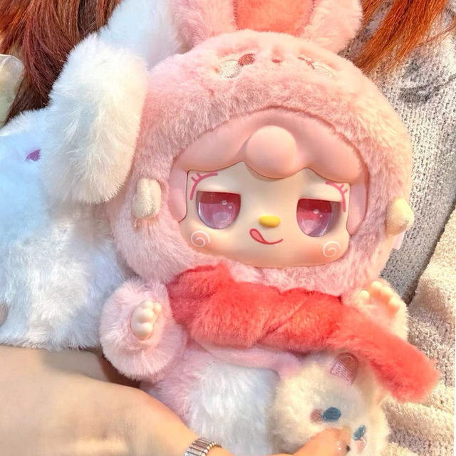 Yooki Oxygen 3Rd Generation Warm Bunny Plush Pendant Blind Box Doll Toy New Year Gift for Girls