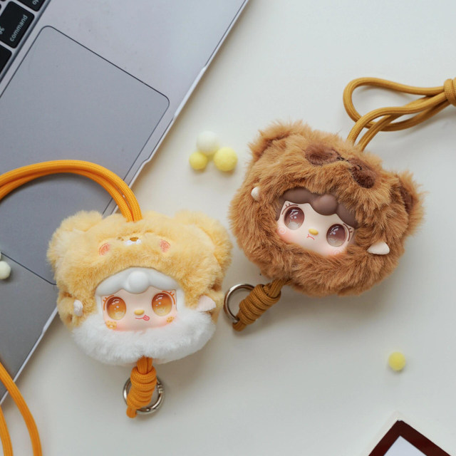Yooki Oxygen 7Th Generation Phone Strap Little Zoo Plush Blind Box Doll Girl's Gift Bag Pendant